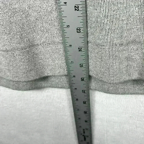 DKNY Ribbed Gray Pullover Hoodie Drawstrings Women’s Plus Size XXL - Picture 6 of 9